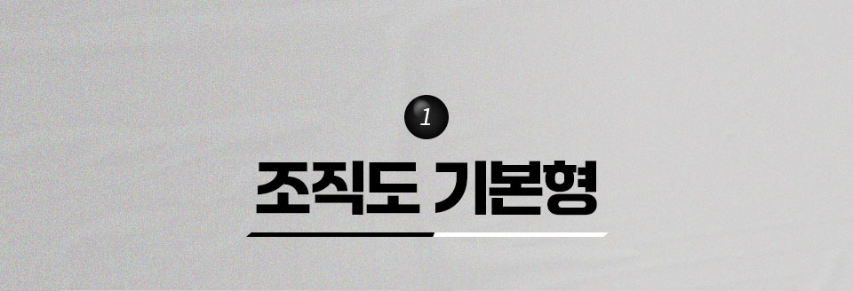 1 조직도 기본형