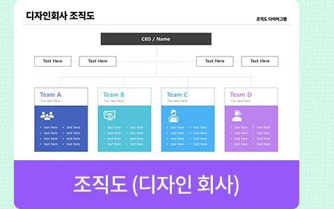 조직도 (디자인 회사)